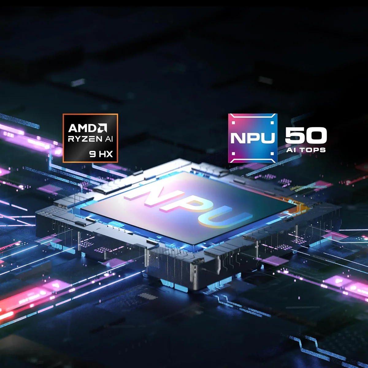 MSI Stealth A16 AI+, AMD Ryzen AI 9 365, 32GB 5600 MHz DDR5 RAM or Memory, 1TB NVMe SSD, NVIDIA GeForce RTX 4060 DDR6 8GB, 16" QHD+(2560x1600), 240Hz Refresh Rate, IPS-Level, 100% DCI-P3(Typical), Windows 11 Home, Star Blue, 2.1 Kg, A3HVFG075IN, 2 Year Warranty image 3