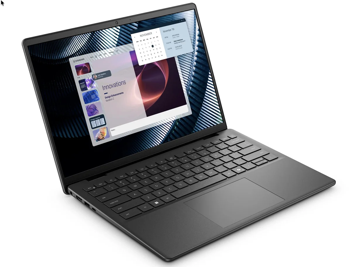 Dell Pro 14 Essential PV14250, Intel Core 3-100U, 8GB DDR4 RAM, 512GB SSD, 14" FHD, UBUNTU, Wifi + BT, Carbon Black, 1 Year Warranty image 2