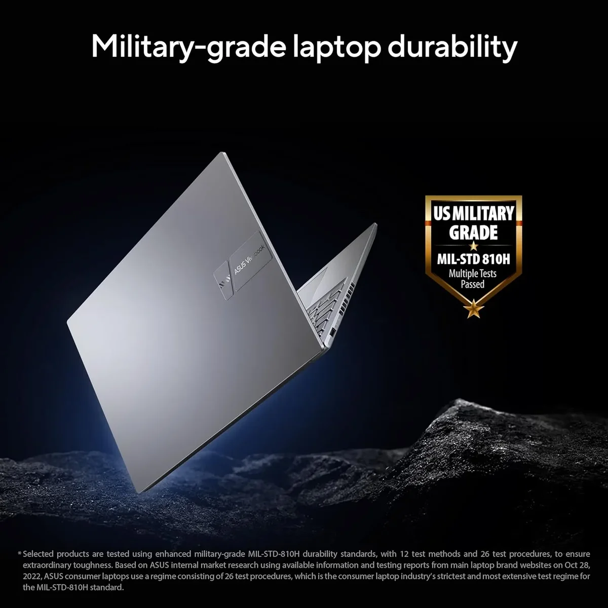 ASUS Vivobook 16, Metallic Design, H-Series, Intel Core i7 13th Gen 13620H, 16 GB DDR4, 512 GB SSD, Windows 11 Home With with MS Office 2024 + M365 Basic, X1605VA-SH2010WS, Cool Silver, 1.88 kg, Thin and Light Laptop, 1 Year Warranty image 6