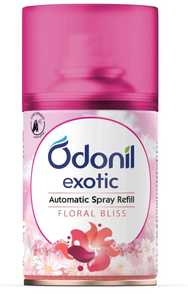 Odonil Exotic Automatic Spray Refill - 225ml | Floral Bliss
