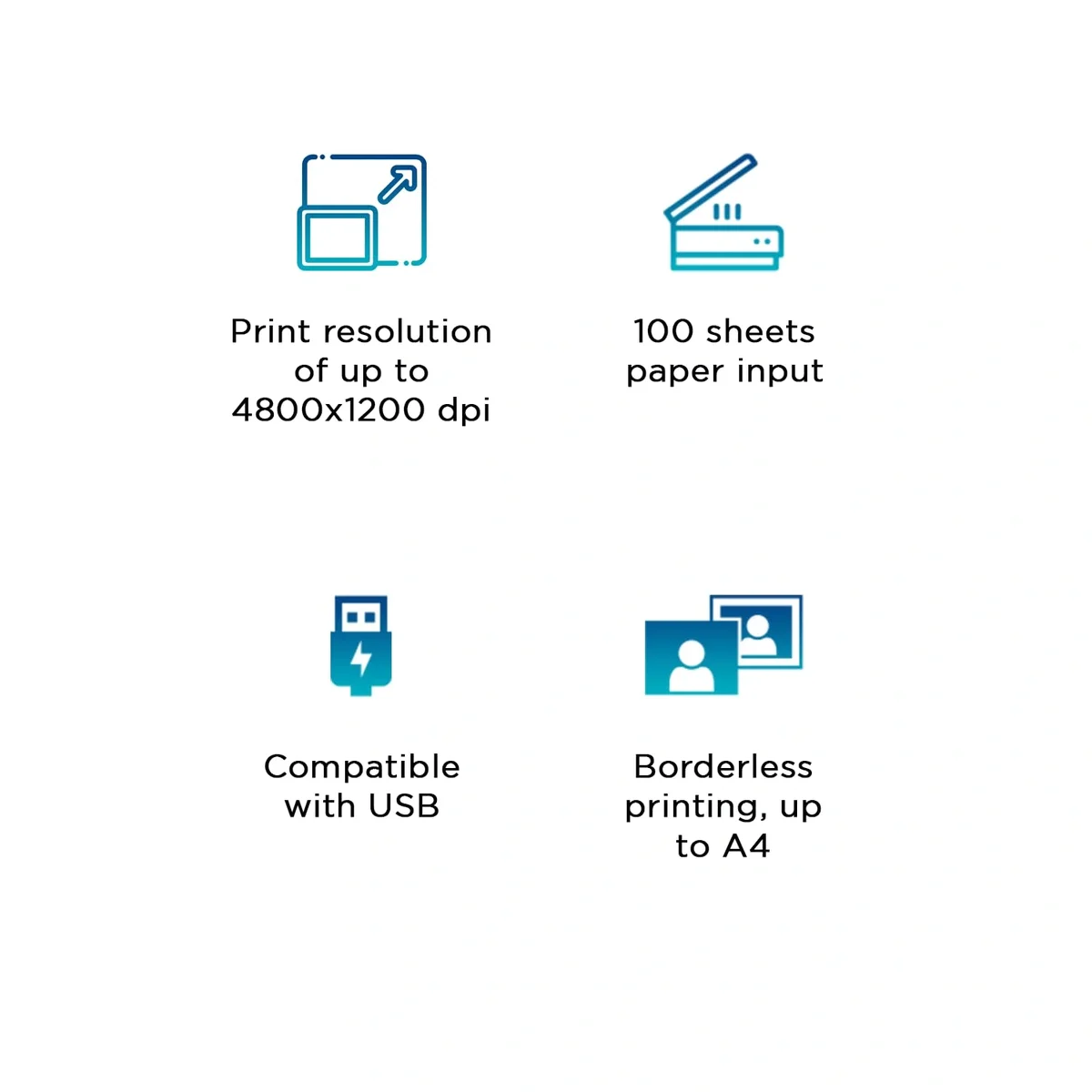 Canon PIXMA G1730 Single Function Ink Tank Color Printer image 5