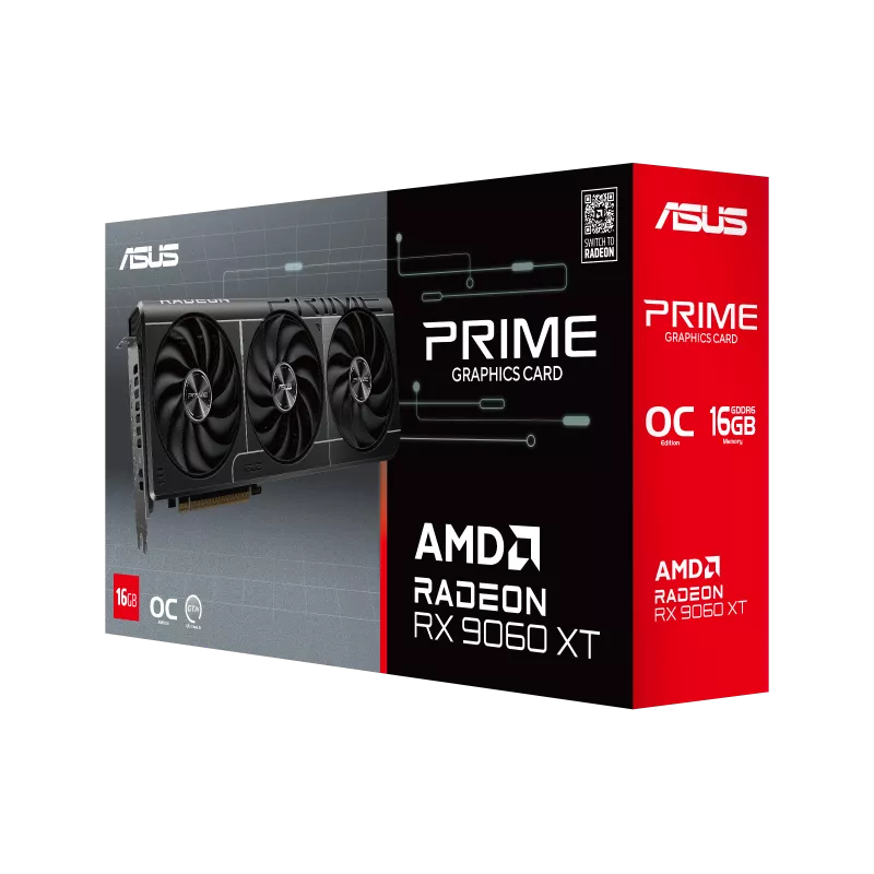 ASUS Prime RX 9060 XT OC Edition 16GB GDDR6 Graphics Card image 12