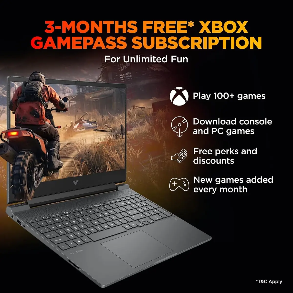 HP Victus, Intel Core 7 240H, RTX 5060 8GB, 24GB DDR5(Upgradeable), 1TB SSD, FHD, 144Hz, 300 nits, IPS, 15.6''/39.6cm, Win11, M365* Office24, Mica Silver, 2.29kg, fa2405TX, RGB Backlit, Gaming Laptop, 1 Year Warranty image 2