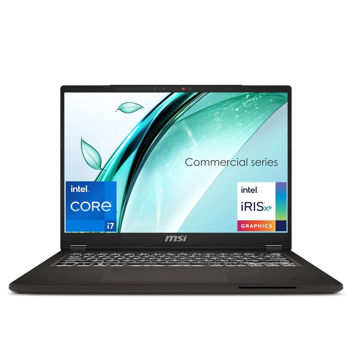 MSI Commercial 14 H, Intel Core i7-13620H, 16GB 3200 MHz DDR4 RAM or Memory, 1TB NVMe SSD, 14” FHD+ (1920x1200), IPS-Level, Intel® Iris® Xe graphics, Windows 11 Pro, Solid Gray, 1.6 Kg, A13MG-070IN, 3 Year Warranty