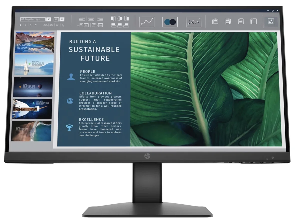 HP Series 3 Pro 322pe, 21.45 inch FHD IPS Monitor, 1*HDMI, 1*VGA, 1 Year Warranty