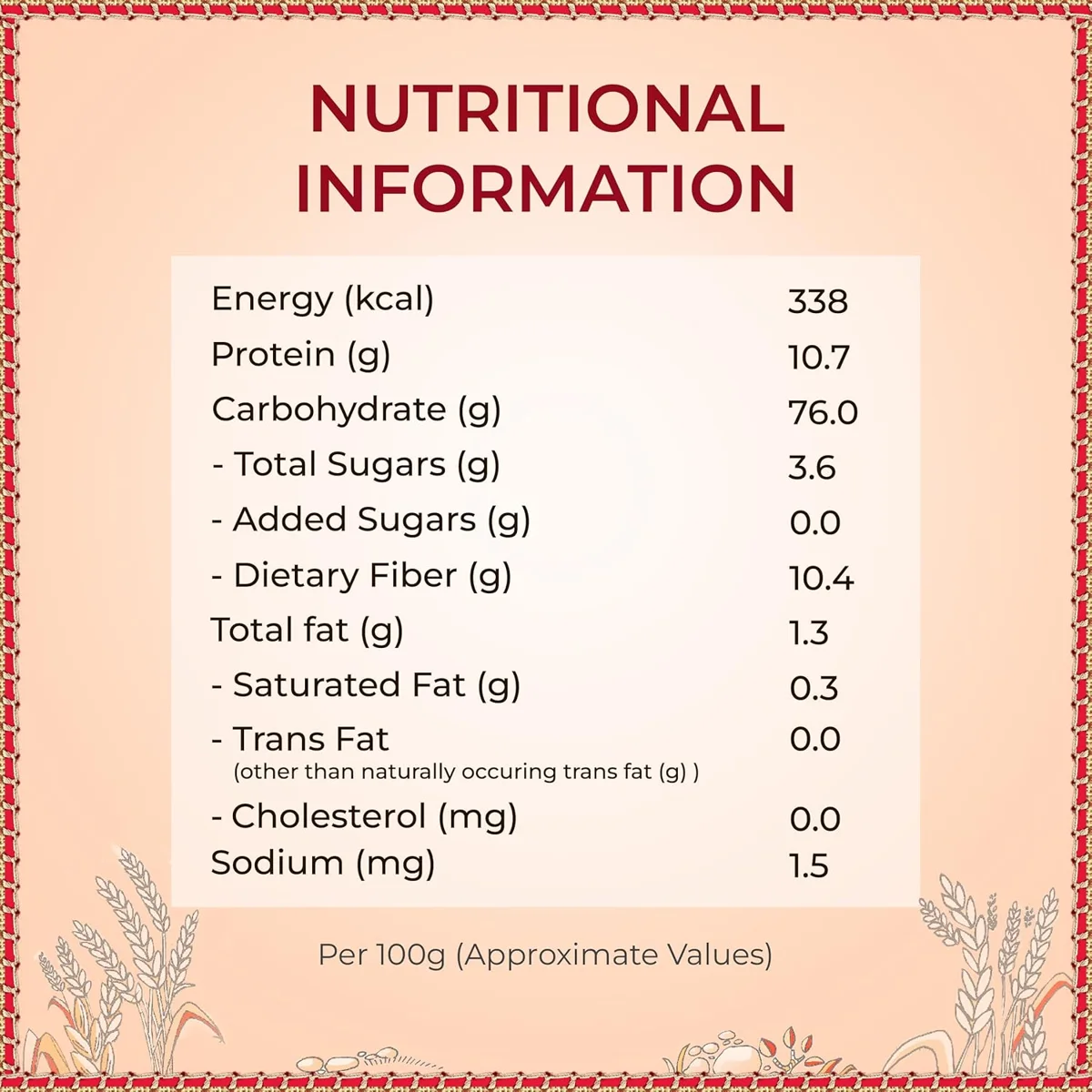 Aashirvaad Shudh Chakki Atta, 10kg, 100% Whole Wheat Flour, 0% Maida image 2