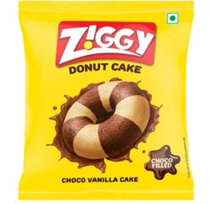  Ziggy Donut Cake Choco Vanilla, 53gm