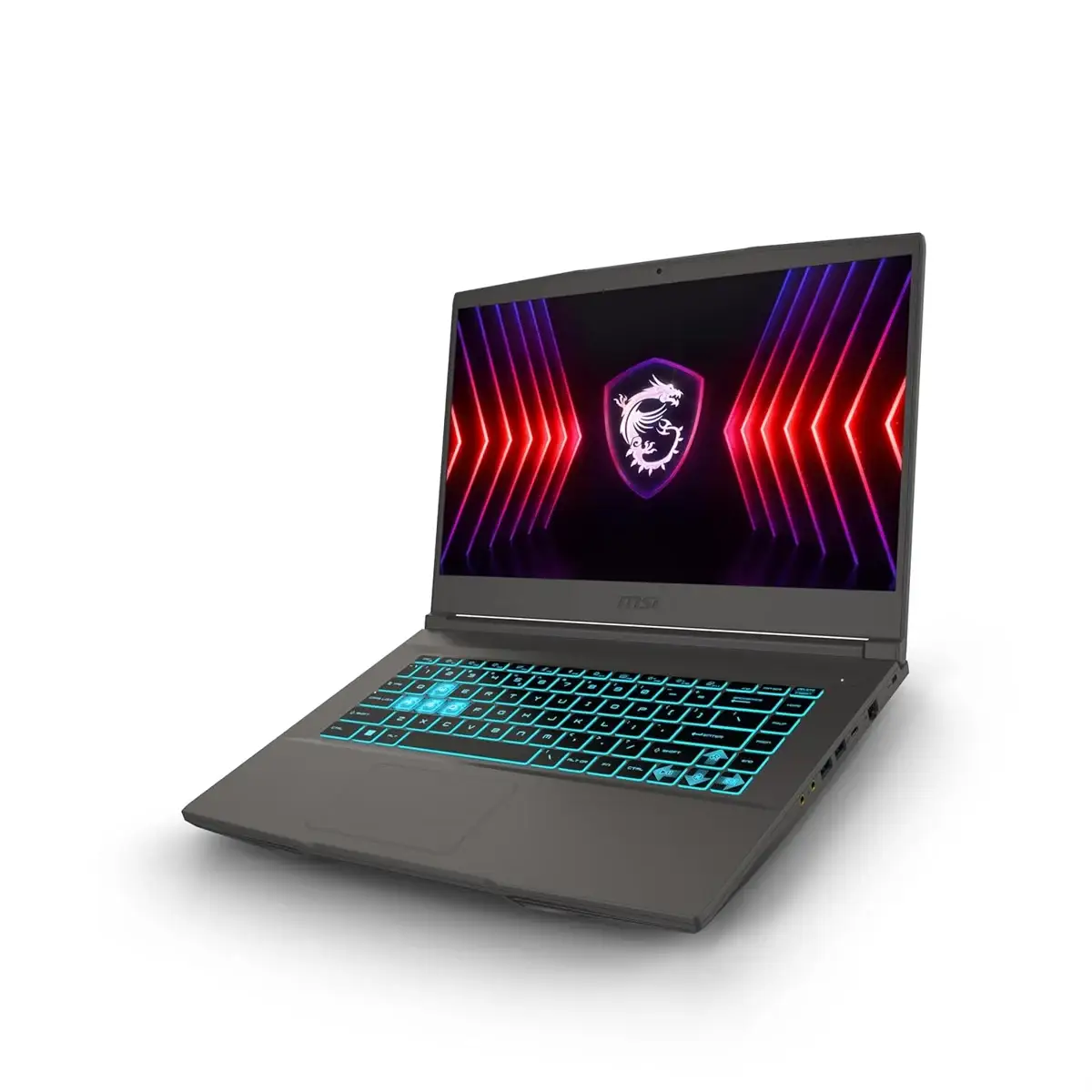 MSI Thin 15, AMD Ryzen 7-7735HS, 16GB 3200 MHz DDR4 RAM or Memory, 1TB NVMe SSD, NVIDIA GeForce RTX 3050 DDR6 4GB, 15.6" FHD(1920x1080), 144Hz Refresh Rate, IPS-Level, Windows 11 Home, MS Office 2024+M36, Cosmos Gray, 1.86 Kg, B7UC-610IN, 2 Year Warranty image 9
