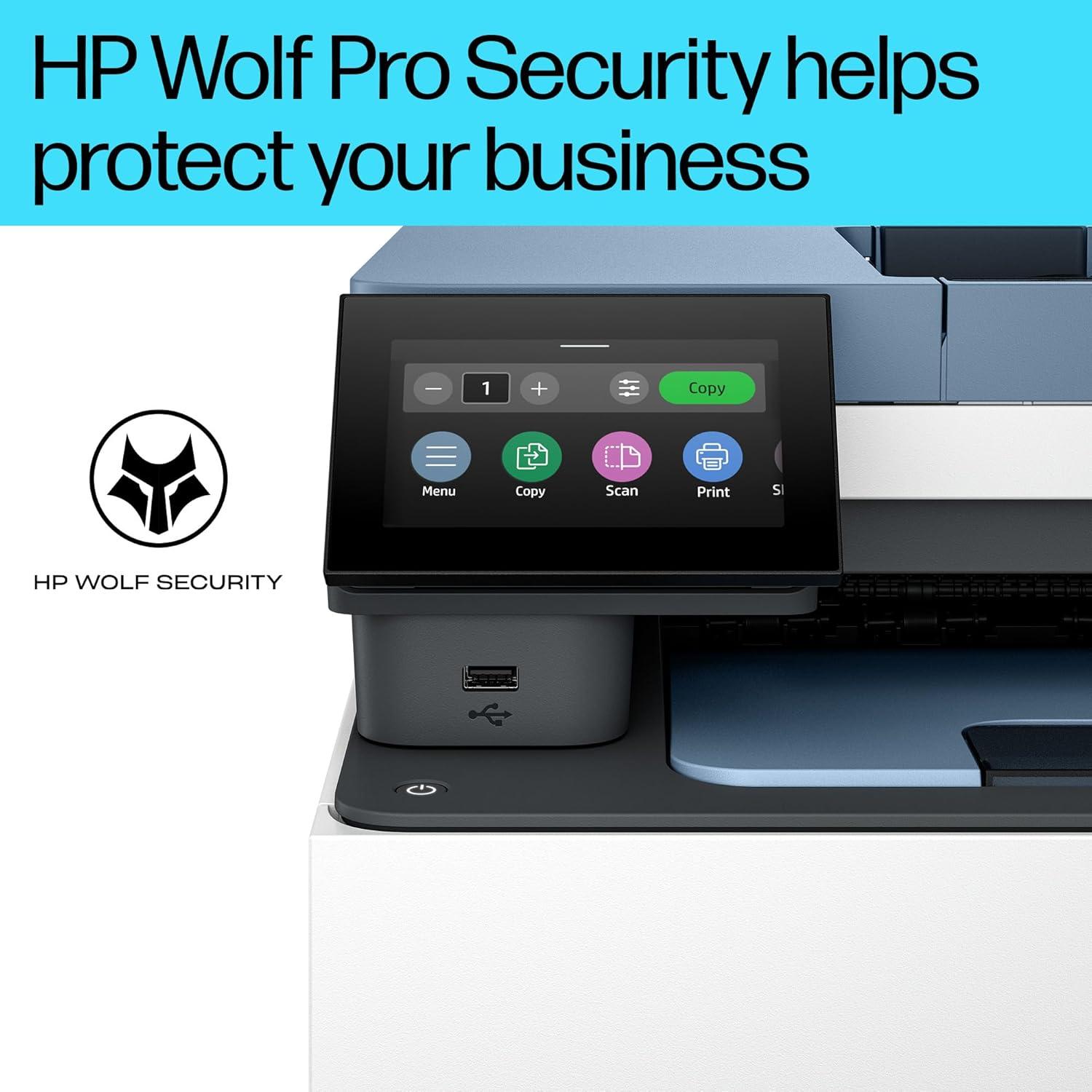 HP MFP 3303sdw A4 Color LaserJet Multifunction | 25 ppm (Black / Color) | 512 MB | USB 2.0, Ethernet, Wireless or Wi-Fi | Print, Copy, Scan, ADF | Automatic Duplex | 1 Year Warranty  thumbnail 3