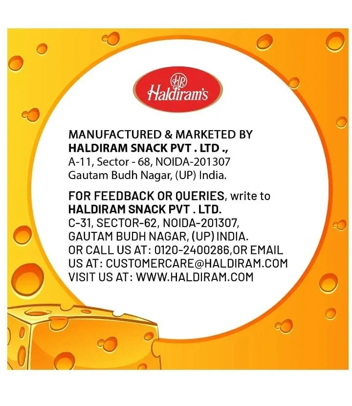  Haldiram’s Puffcorn Cheese Flavour, 63g | Light, Cheesy & Crunchy Corn Snack | 63g image 5