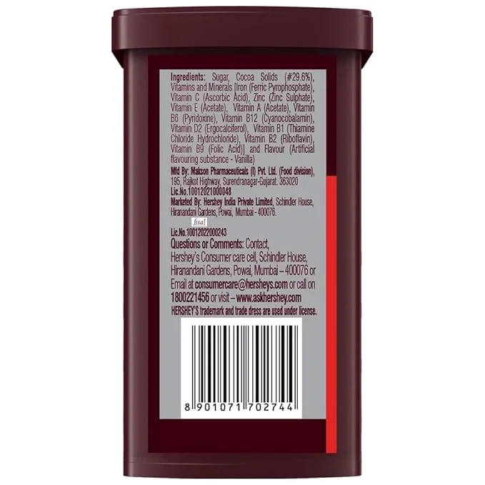  HERSHEY'S Hot Chocolate Drink Powder Mix, 250 g image 2