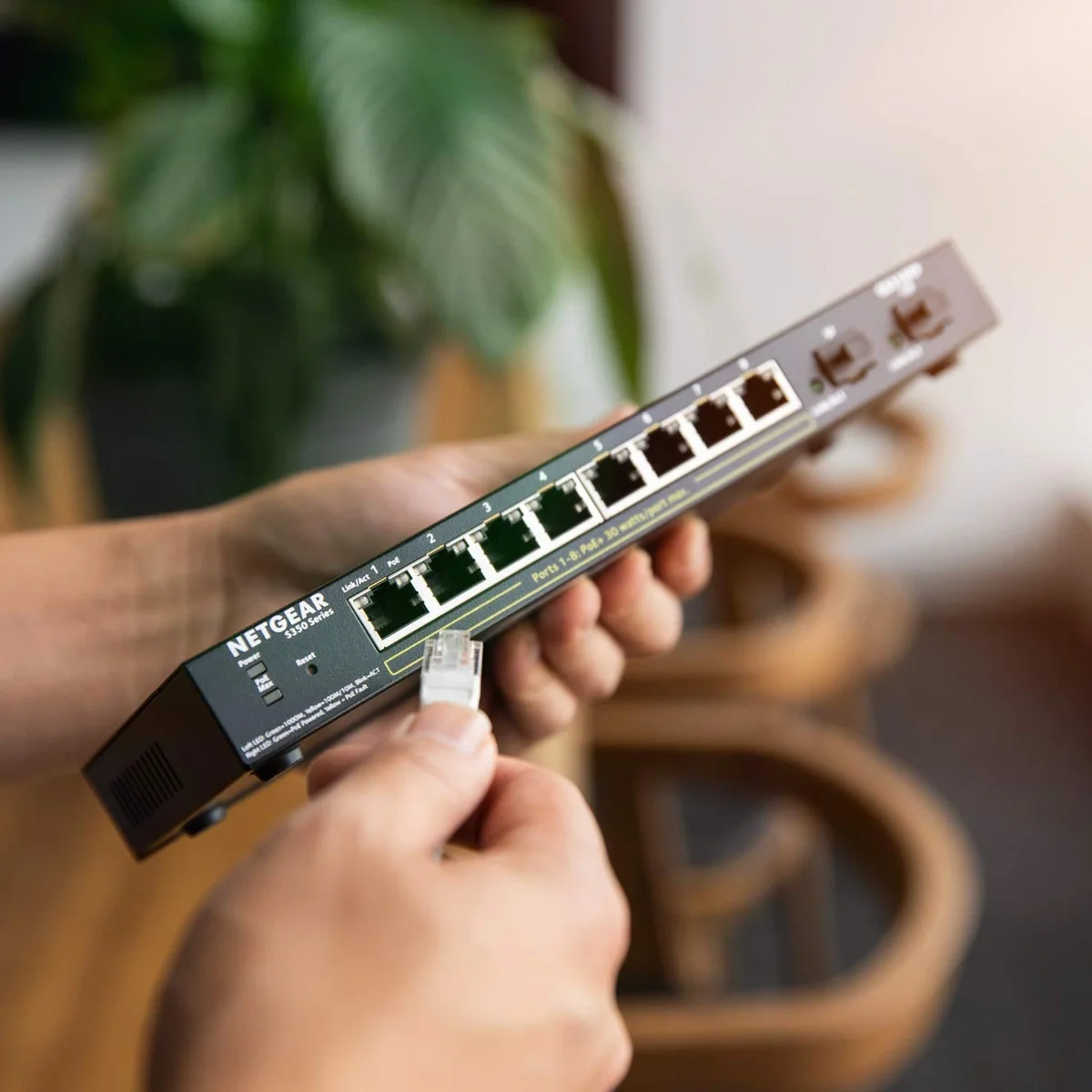 NETGEAR GS310TP 10-Port Gigabit Smart Managed PoE+ Switch with 2 SFP Uplink Ports | 55W PoE Budget image 6