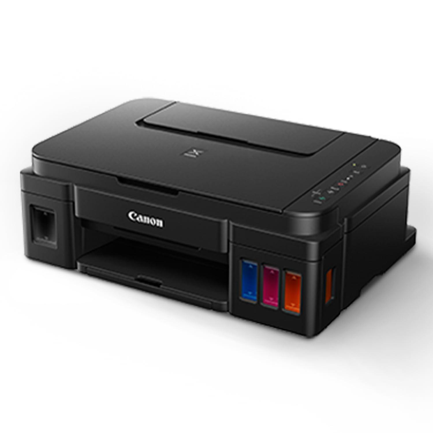 Canon PIXMA MegaTank G3000 A4 Ink Tank Colour Multifunction Printer | 8.8 IPM (Black) / 5.0 IPM (Colour) | USB 2.0, Wireless or WiFi | with 2 Additional Black Ink Bottles for Home and Office | 1 Year Warranty thumbnail 2