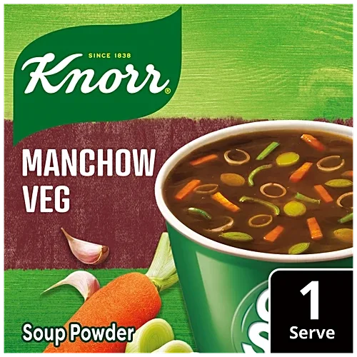  Knorr Manchow Cup A Soup Real Vegetables, 12 g