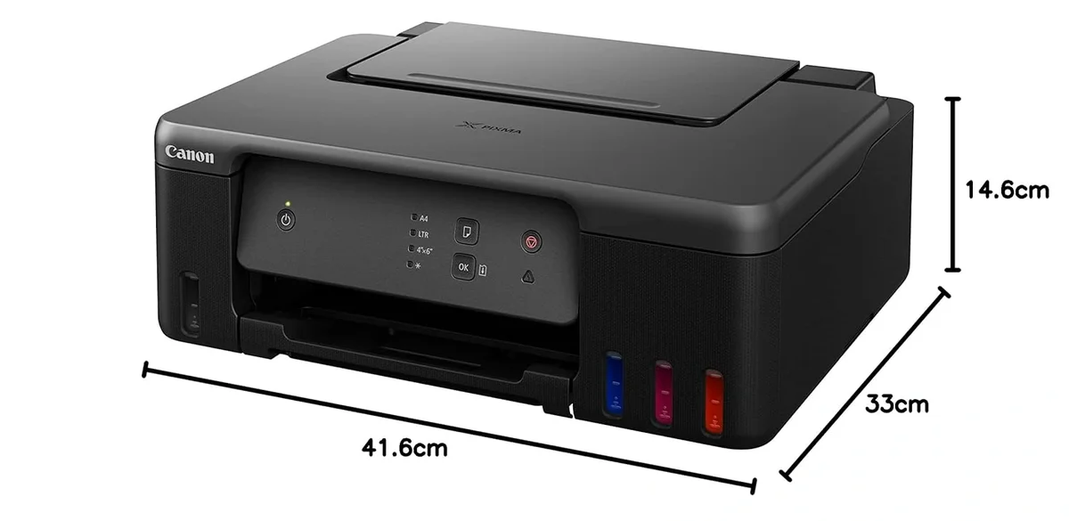 Canon PIXMA G1730 Single Function Ink Tank Color Printer image 3