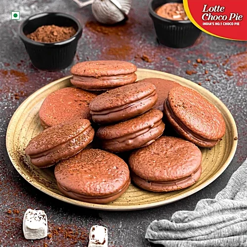  Lotte Choco Pie - Original, With Rich Marshmallow, 23 g (Pack of 18) image 7