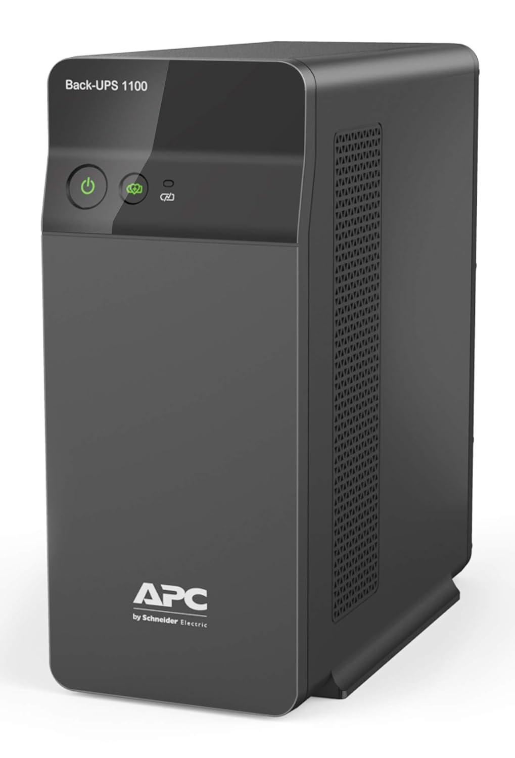APC BX1100C-IN 1100VA line interactive UPS | 660W, 230V |Protection for Home Office, Desktop PC & Home Electronics | 1 Year Warranty thumbnail 3
