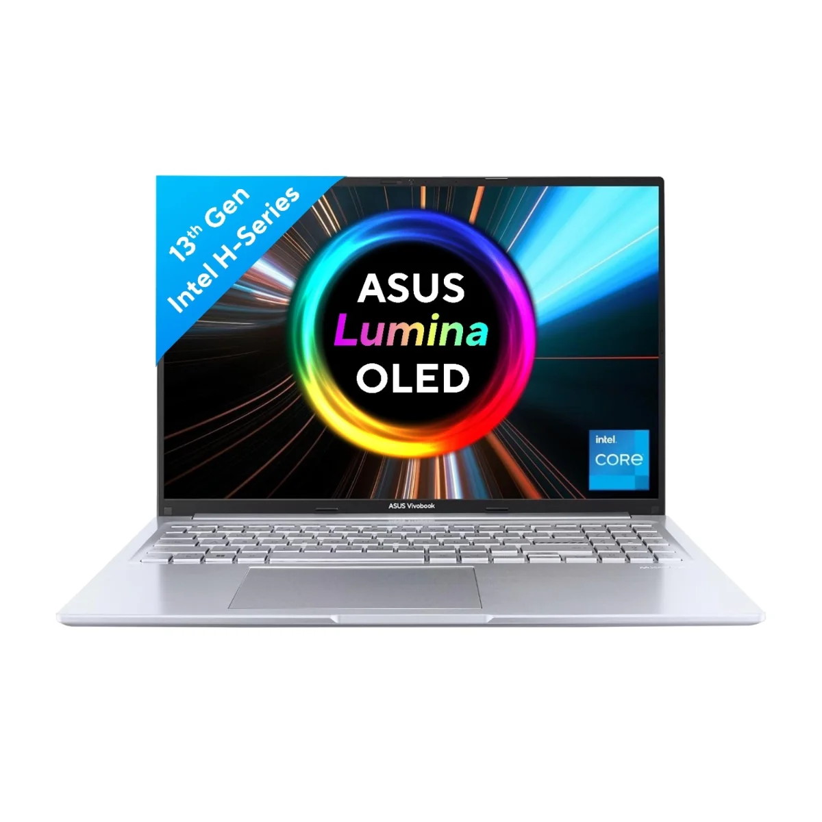 ASUS Vivobook 16, Metallic Design, H-Series, Intel Core i7 13th Gen 13620H, 16 GB DDR4, 512 GB SSD, Windows 11 Home With with MS Office 2024 + M365 Basic, X1605VA-SH2010WS, Cool Silver, 1.88 kg, Thin and Light Laptop, 1 Year Warranty