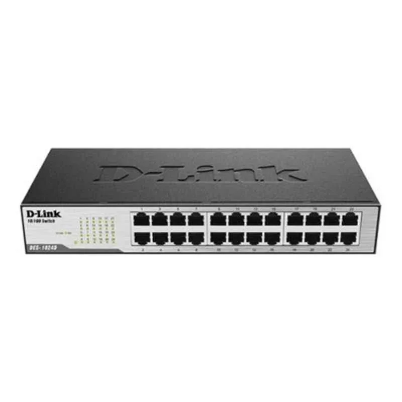 D-Link DES-1024D, 24 Port Fast Ethernet Unmanaged Network Switch