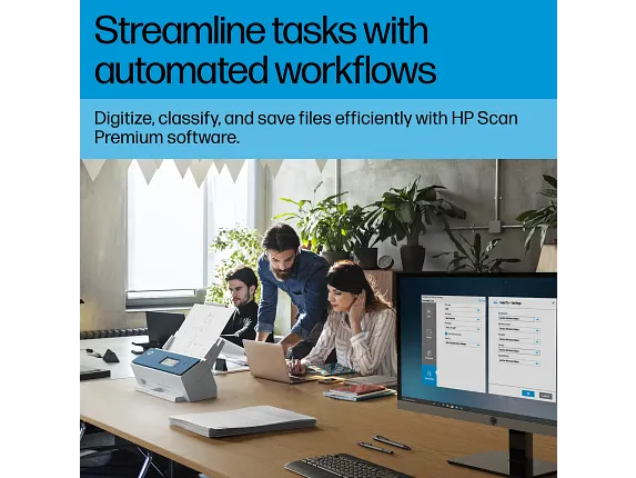 HP ScanJet Enterprise Flow N9000 sn1 High-Speed Network Document Scanner, 1 Year Warranty  image 8
