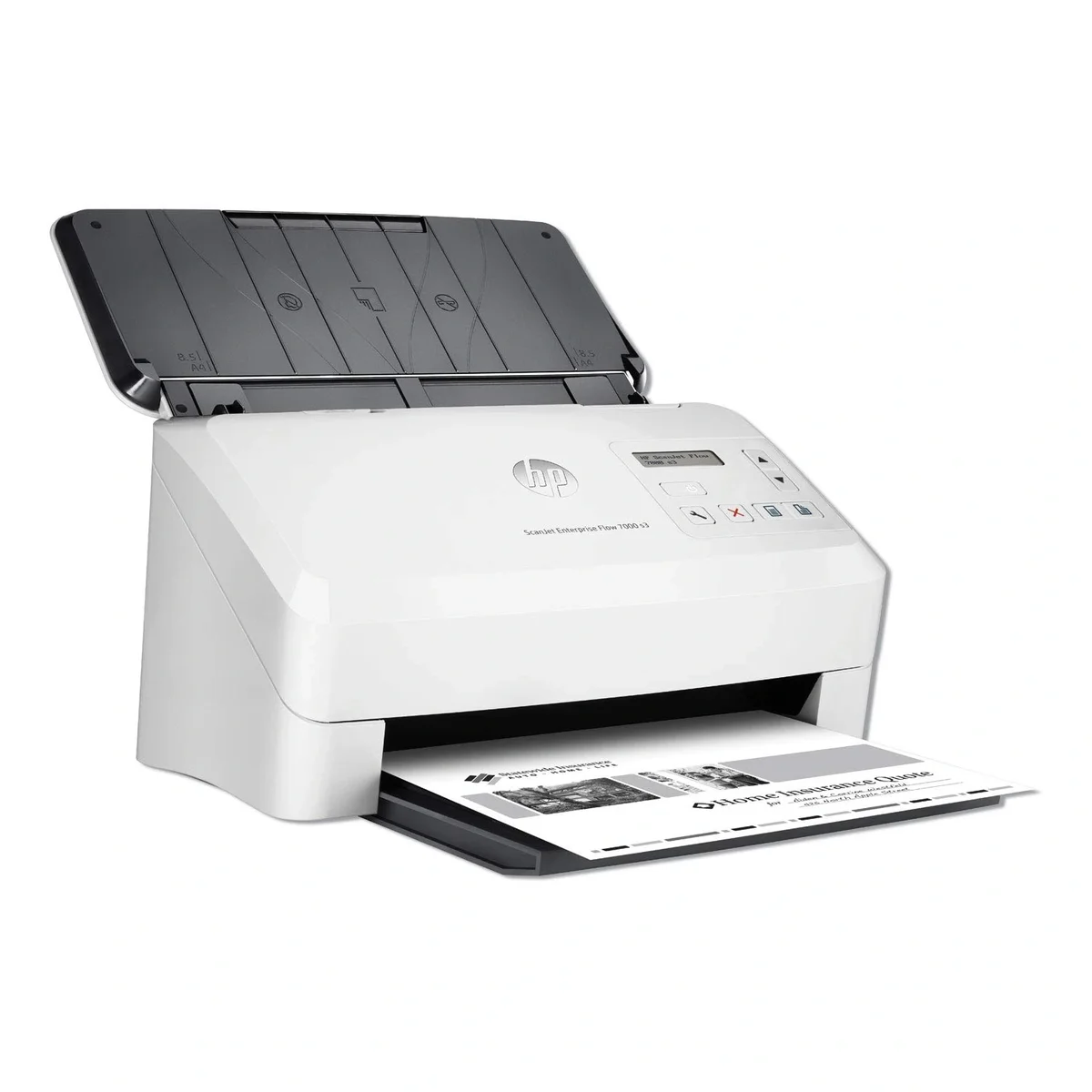 HP ScanJet Enterprise Flow 7000 s3 High-Speed Duplex Document Scanner, 1 Year Warranty  image 4