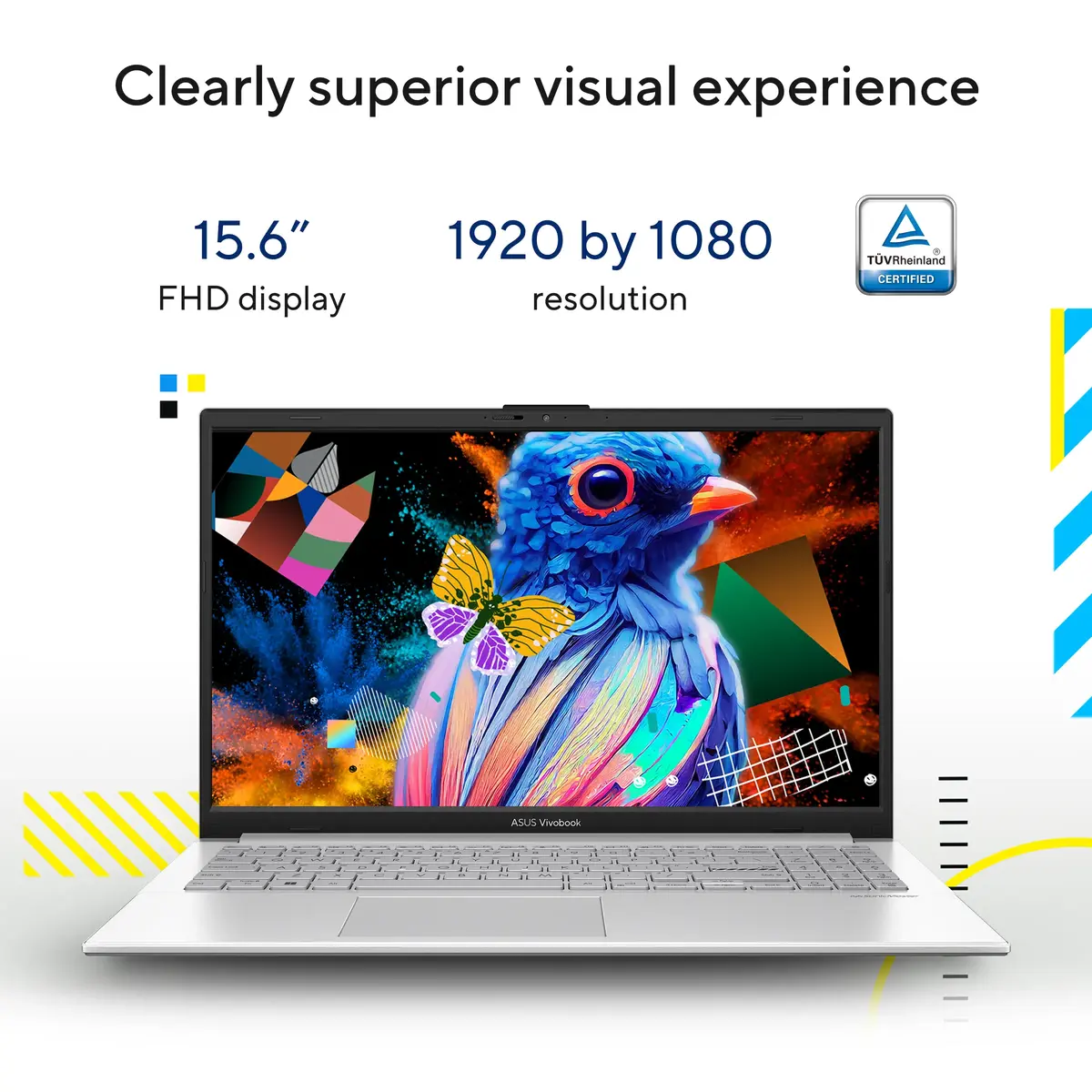 ASUS Vivobook Go 15, Student Laptop, AMD Ryzen 5 40, 16GB LPDDR5, 512GB, AMD Radeon Graphics, 39.62 cm (15.6) FHD, Windows 11 Home with Office Home 2024 + M365 Basic (1 Year Validity), E1504FA-BQ2113WS, 1 Year Warranty image 6