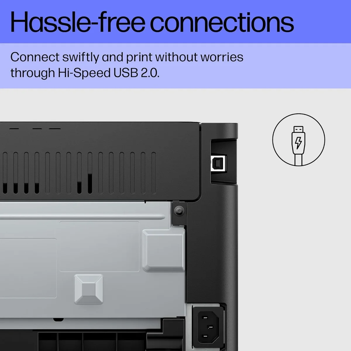 HP LaserJet Pro P1108 Plus Single Function Monochrome Laser Printer image 2