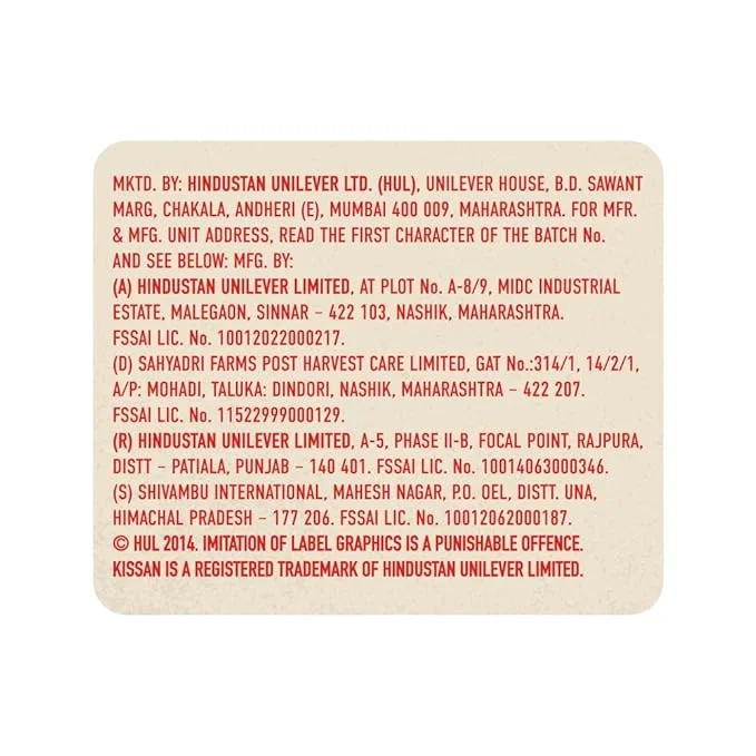 Kissan Mango Jam, 490gm Jar, 100% Real Alphonso fruit image 2