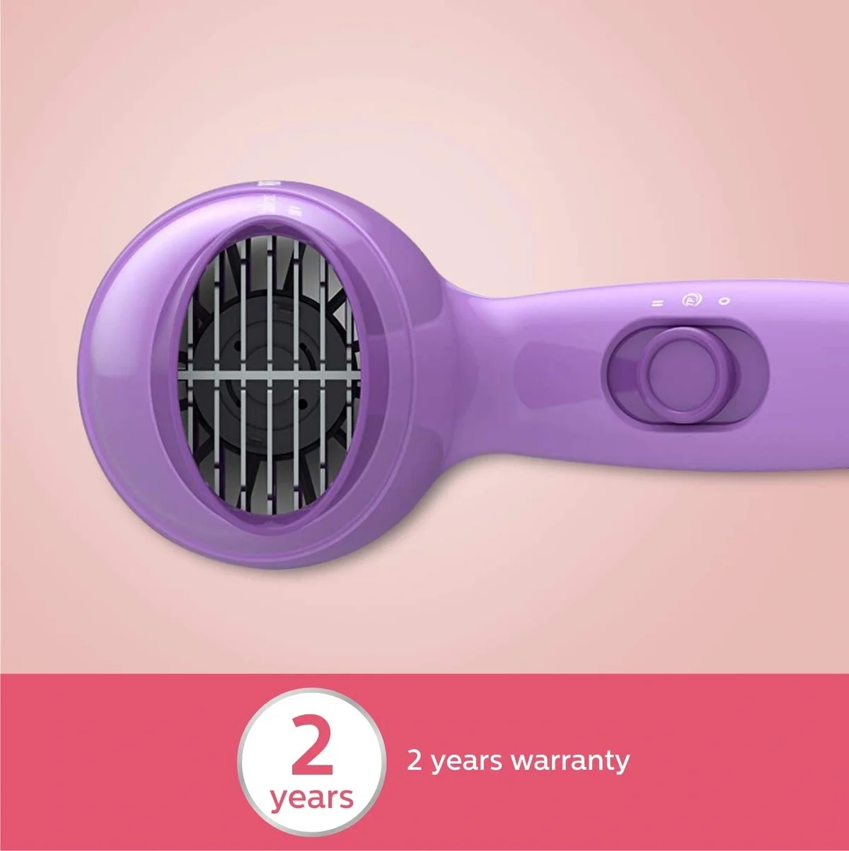 Philips HP8100/46 Purple Hair Dryer – Compact 1000W Hair Dryer for Everyday Use image 8