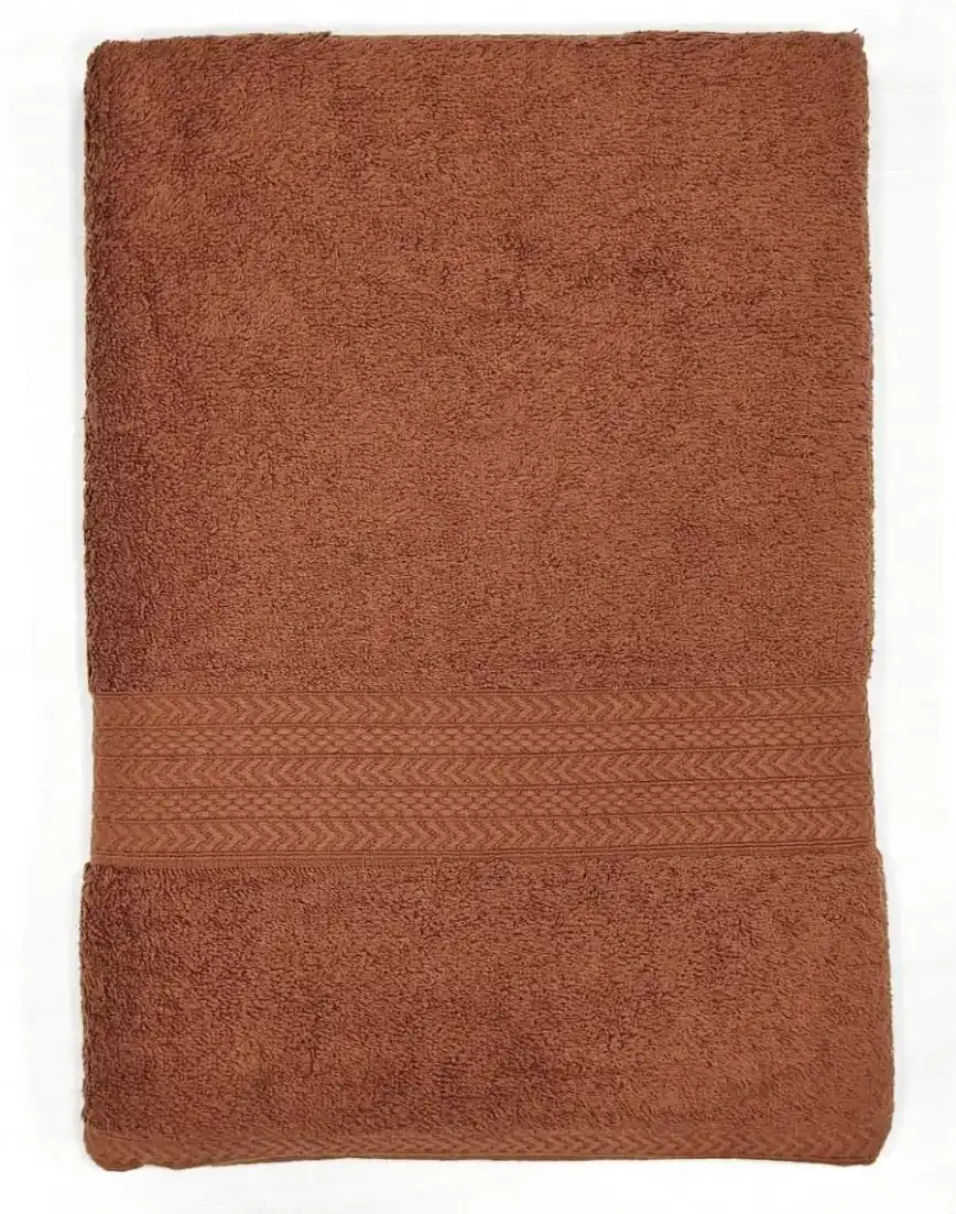 Bombay Dyeing Tulip Soft & Absorbent Cotton Bath Towel 30×60 – Rust