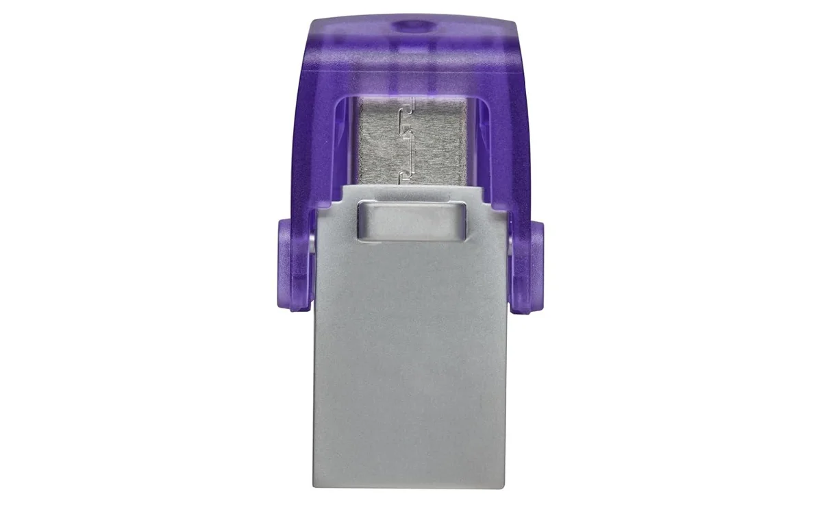 Kingston DataTraveler microDuo 3C 128GB USB-C & USB-A Pen Drive, Read Speed up to 200MB/s USB 3.2 Gen 1 Duo Connector DTDUO3CG3/128GB, 5 Year Warranty image 4