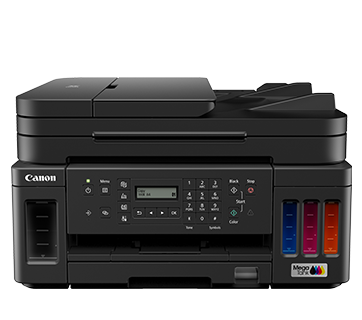 Canon PIXMA MegaTank G7070 A4 Ink Tank Colour Multifunction Printer | 13.0 IPM (black) / 6.8 IPM (Colour) | USB 2.0, Ethernet, Wireless or Wi-Fi | Print, Copy, Scan, Fax and ADF | 1 Year Printer