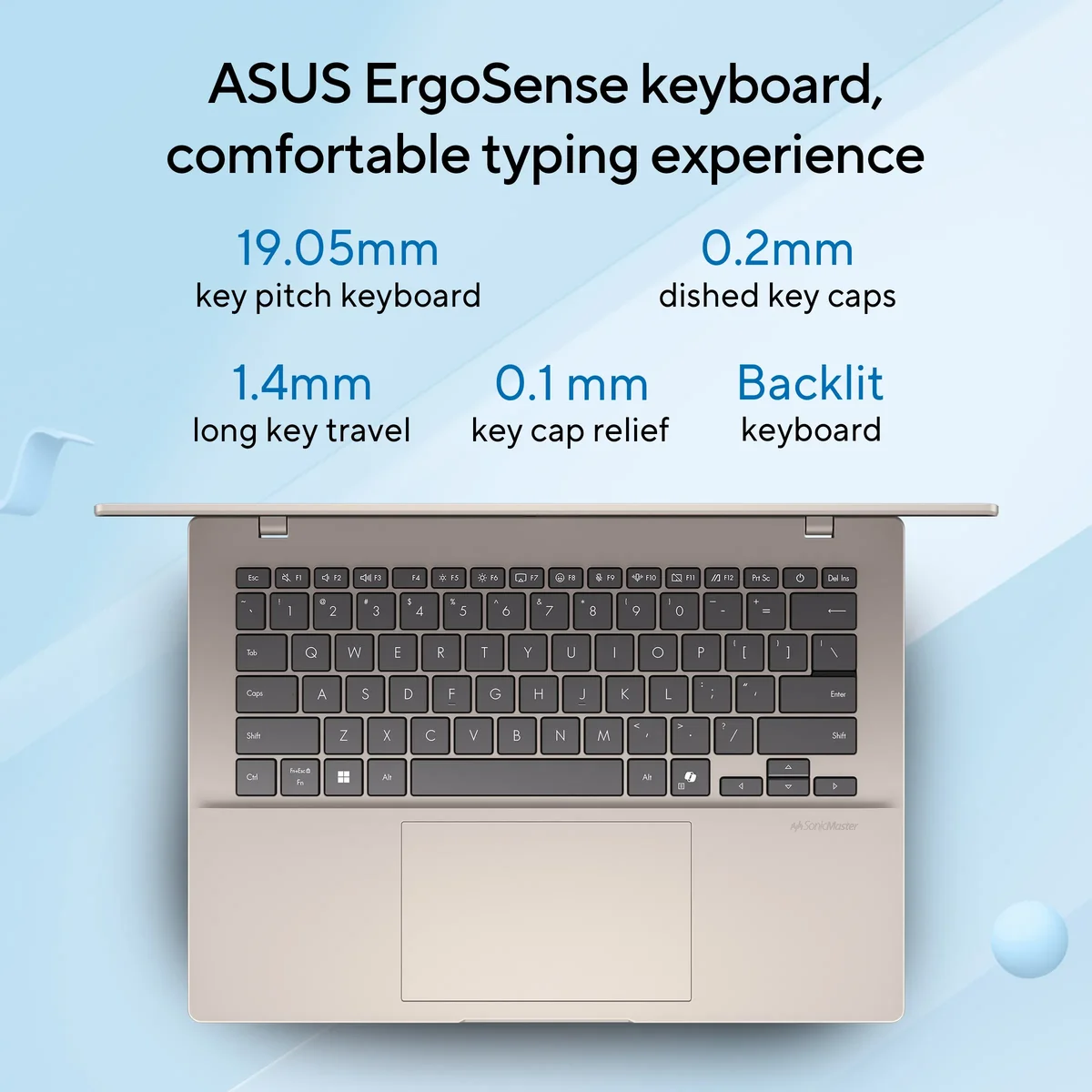 ASUS Vivobook 14, Qualcomm AI Powered Laptop, Snapdragon X X1 26 100, 16GB LPDDR5X, 512GB, Qualcomm Adreno GPU, 35.56 cms (14) WUXGA, Windows 11 Home with Office Home 2024 + M365 Basic (1 Year Validity), X1407QA-LY088WS, 1 Year Warranty image 10