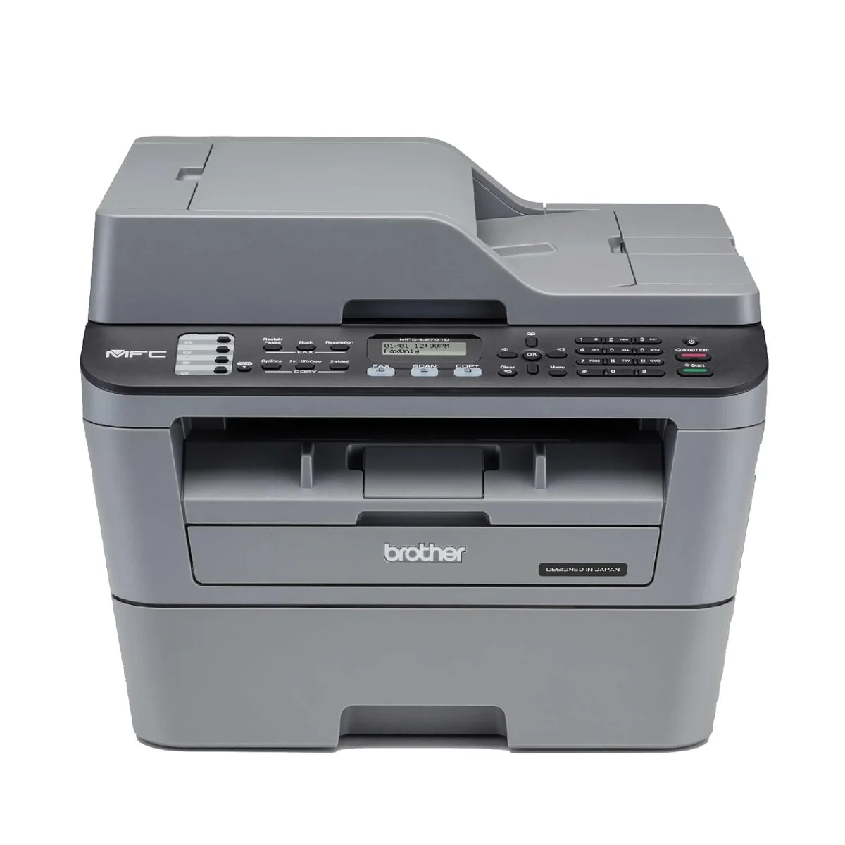 Brother MFC L2701D Multi-Function Monochrome Laser Printer | 30 PPM | 32 MB | USB 2.0 | Automatic Duplex | A4 Multifunction Printer | 1 Year Warranty