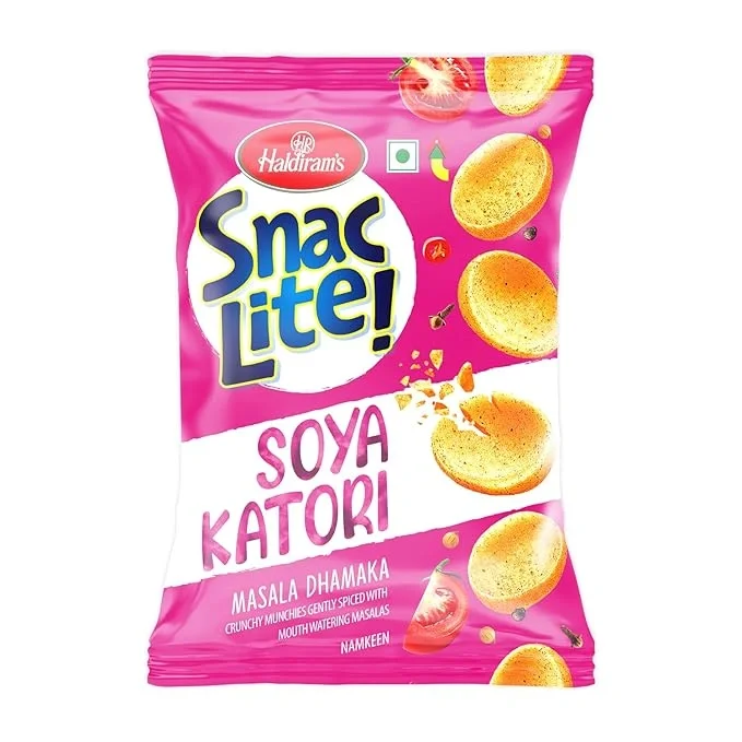  Haldiram's Snac Lite Soya Katori,84 Grams[weight may vary]