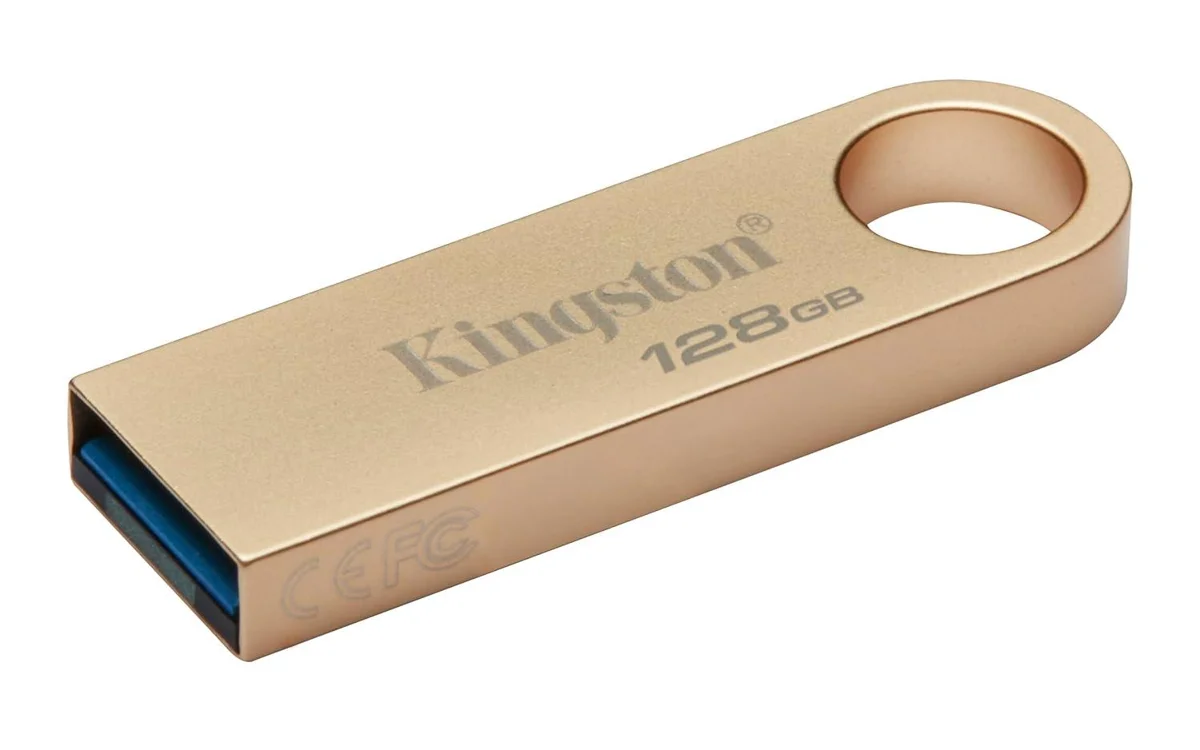 Kingston DataTraveler SE9 G3 128GB USB Flash Drive, USB 3.2 Gen 1, Speed Up to 220MB/s, Premium Metal Casing, DTSE9G3/128GB, 5 Year Warranty image 2