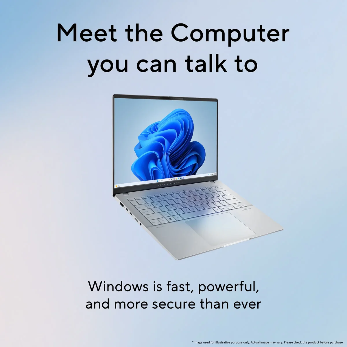 ASUS Vivobook 16, Metallic Design, H-Series, Intel Core i7 13th Gen 13620H, 16 GB DDR4, 512 GB SSD, Windows 11 Home With with MS Office 2024 + M365 Basic, X1605VA-SH2010WS, Cool Silver, 1.88 kg, Thin and Light Laptop, 1 Year Warranty image 2