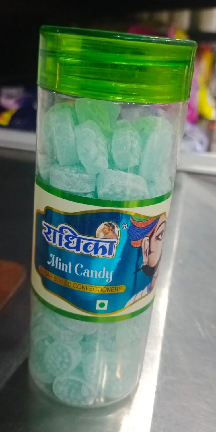 Radhika Mint Flavour Candy 200g | Refreshing Minty Hard Candy