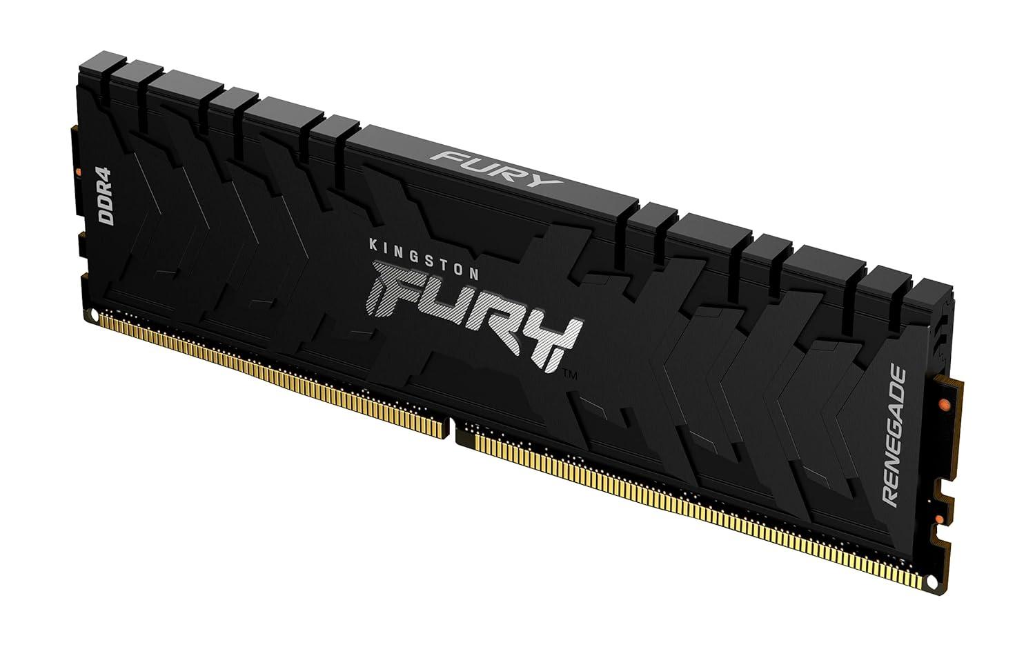 Kingston FURY 16GB 4000MHz DDR4 CL19 DIMM, Desktop RAM / Memory, Black, Non RGB, KF440C19RB1/16, 10 Year Warranty