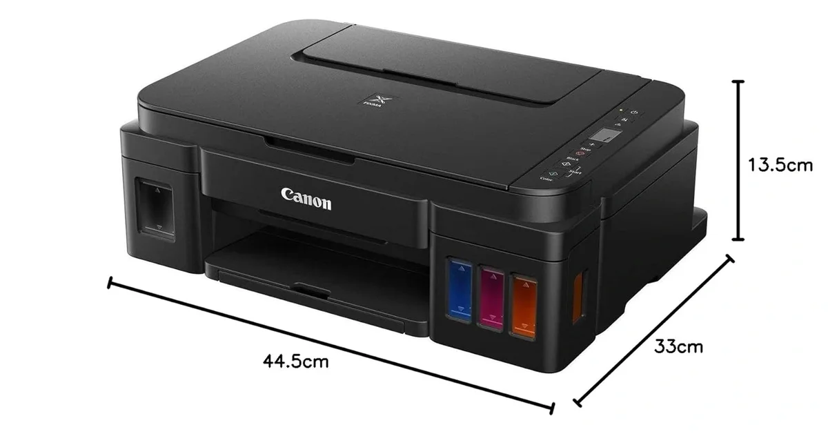 Canon PIXMA MegaTank G2010 All-in-One Ink Tank Printer – Print, Scan & Copy image 2