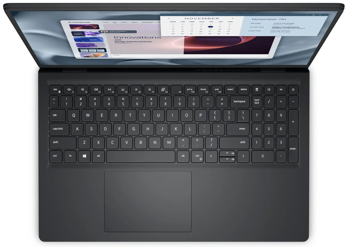 DELL PRO 15 PV15255 LAPTOP, AMD RYZEN 5 7520U, 8GB DDR4 RAM, 512GB SSD, 15.6 INCH FHD DISPLAY, DOS, 1 Year Warranty image 3