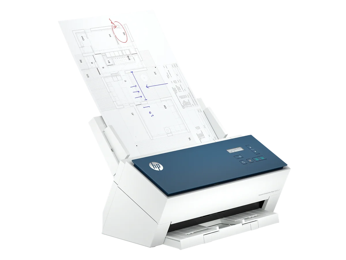 HP ScanJet Enterprise Flow 9000 s1 High-Speed Duplex Document Scanner, 1 Year Warranty  image 5