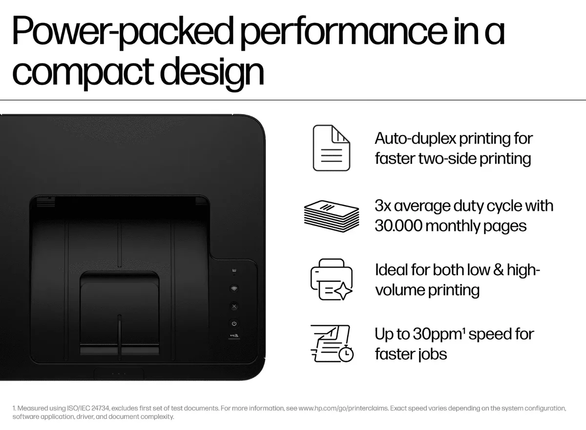 HP LaserJet Pro 303dw Wireless, USB, Monochrome Laser Printer with Auto Duplex image 4