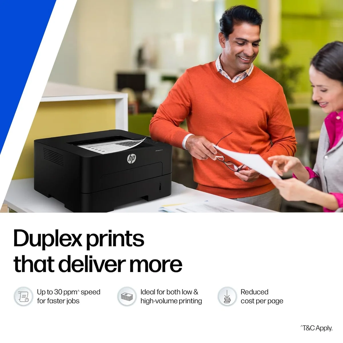 HP 303dw Auto Duplex WiFi Laser Printer (New Launch), 30 PPM, 256 MB Memory, Black image 6