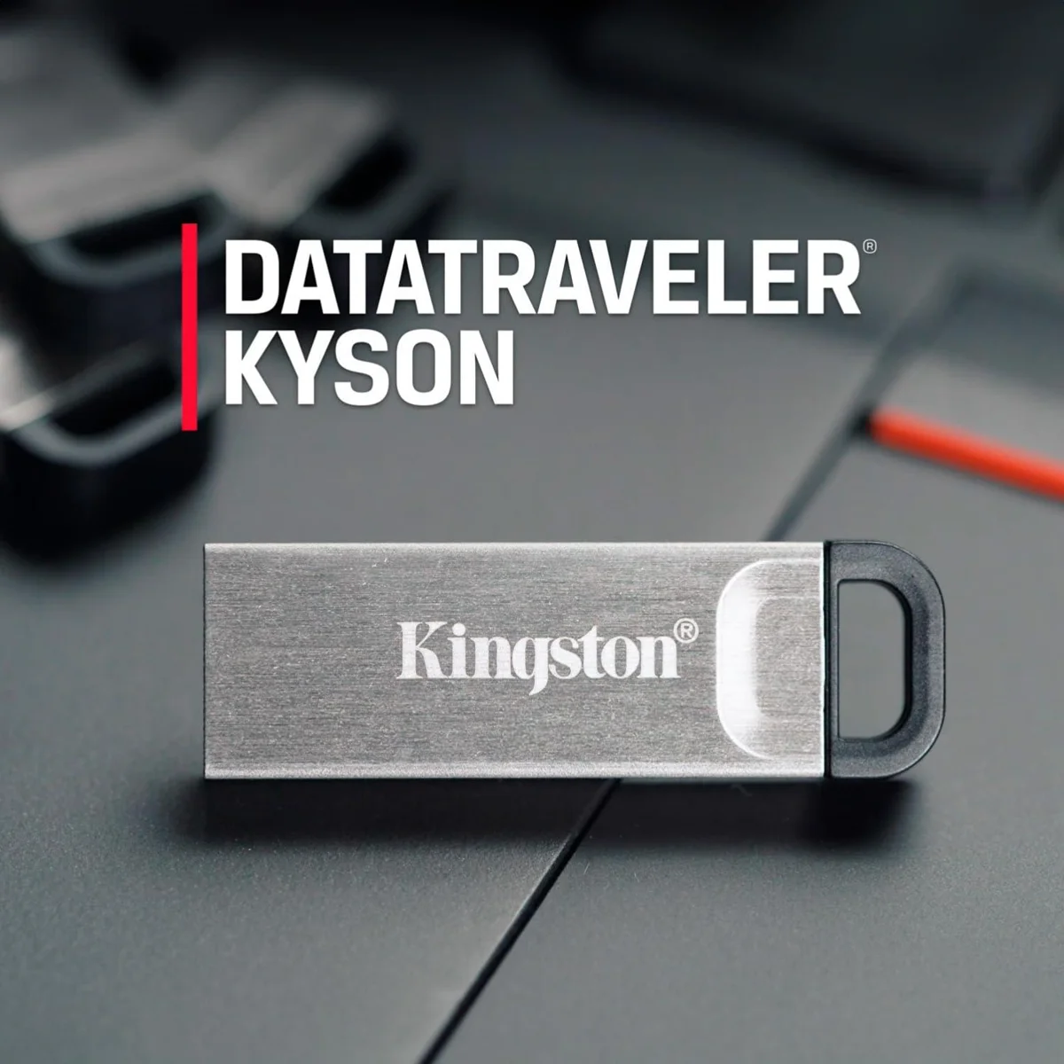 Kingston DataTraveler Kyson 128 GB pendrive USB 3.2 Gen 1, 200 MBps, Stylish Capless Metal Case (DTKN/128GB), 5 Year Warranty image 5