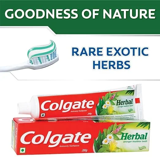 Colgate Toothpaste Herbal - 100 g (Natural) image 4