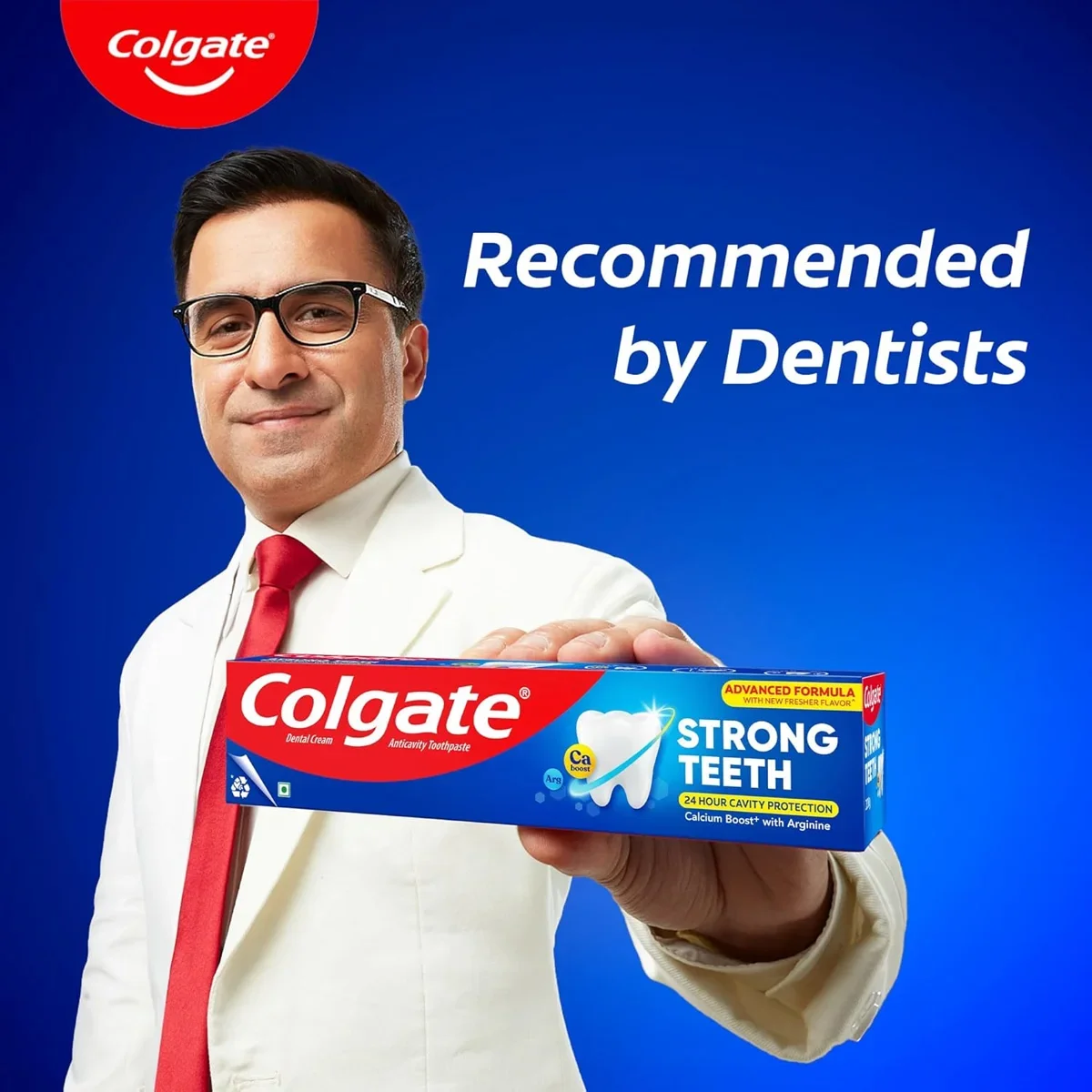 Colgate Strong Teeth Cavity Protection Toothpaste 300 g + Free Toothbrush image 7