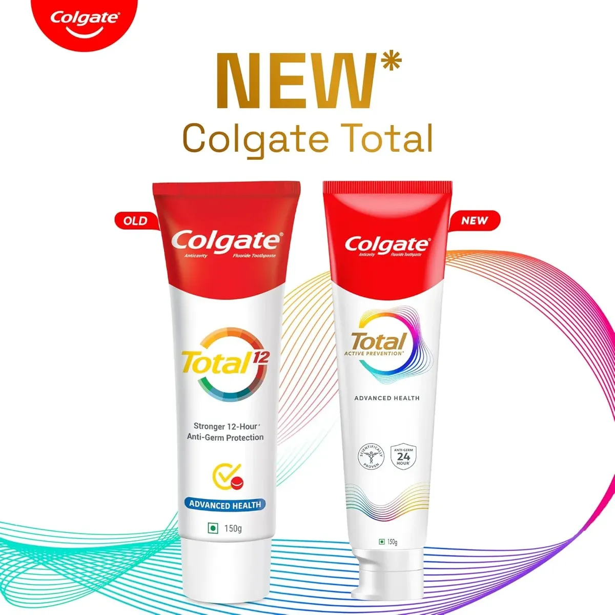 Colgate Total 80gm Advanced Health Antibacterial Toothpaste, image 9
