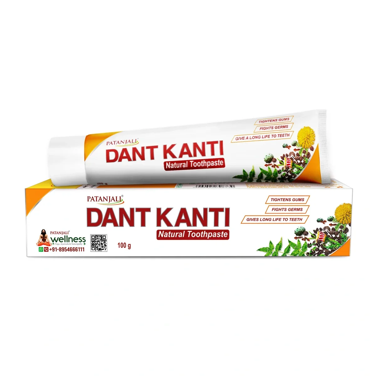 Patanjali, Dant Kanti Natural Toothpaste 100gm