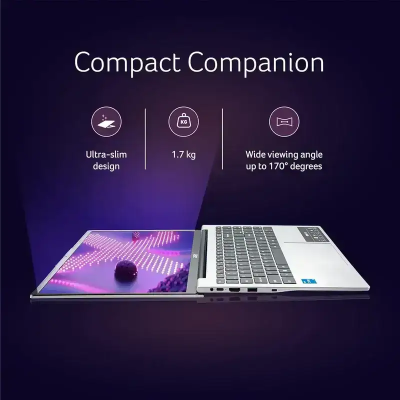 acer Aspire Lite AL15-52H, Intel Core i7-12650H 12th gen Processor, 16 GB LPDDR5, 1TB PCIe NVMe, 15.6"/39.62 cm, Windows 11 Home, MSO, Pure Silver, 1.70 kg, Backlit Keyboard, 1 Year Warranty image 10